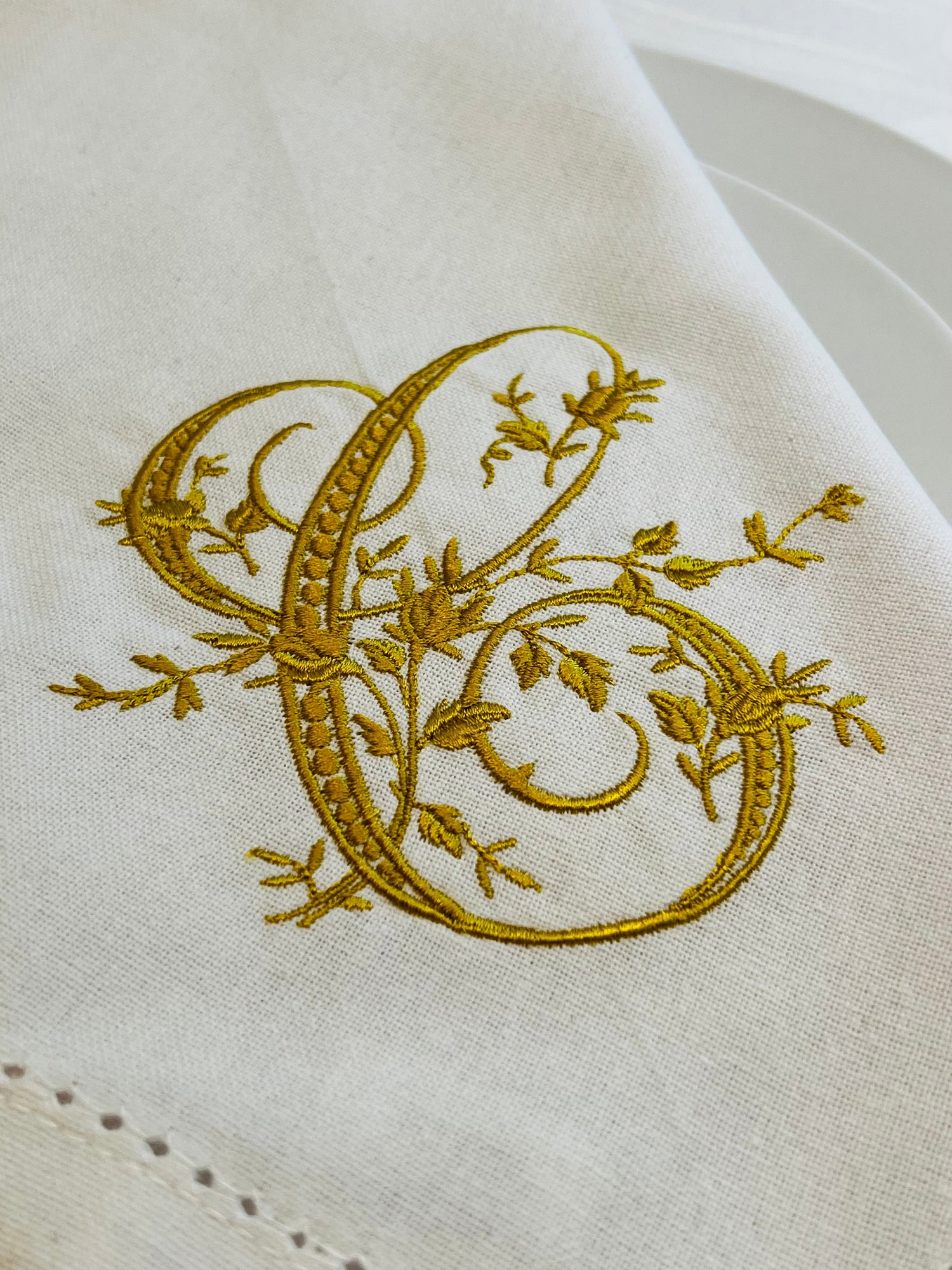 Embroidered Napkins