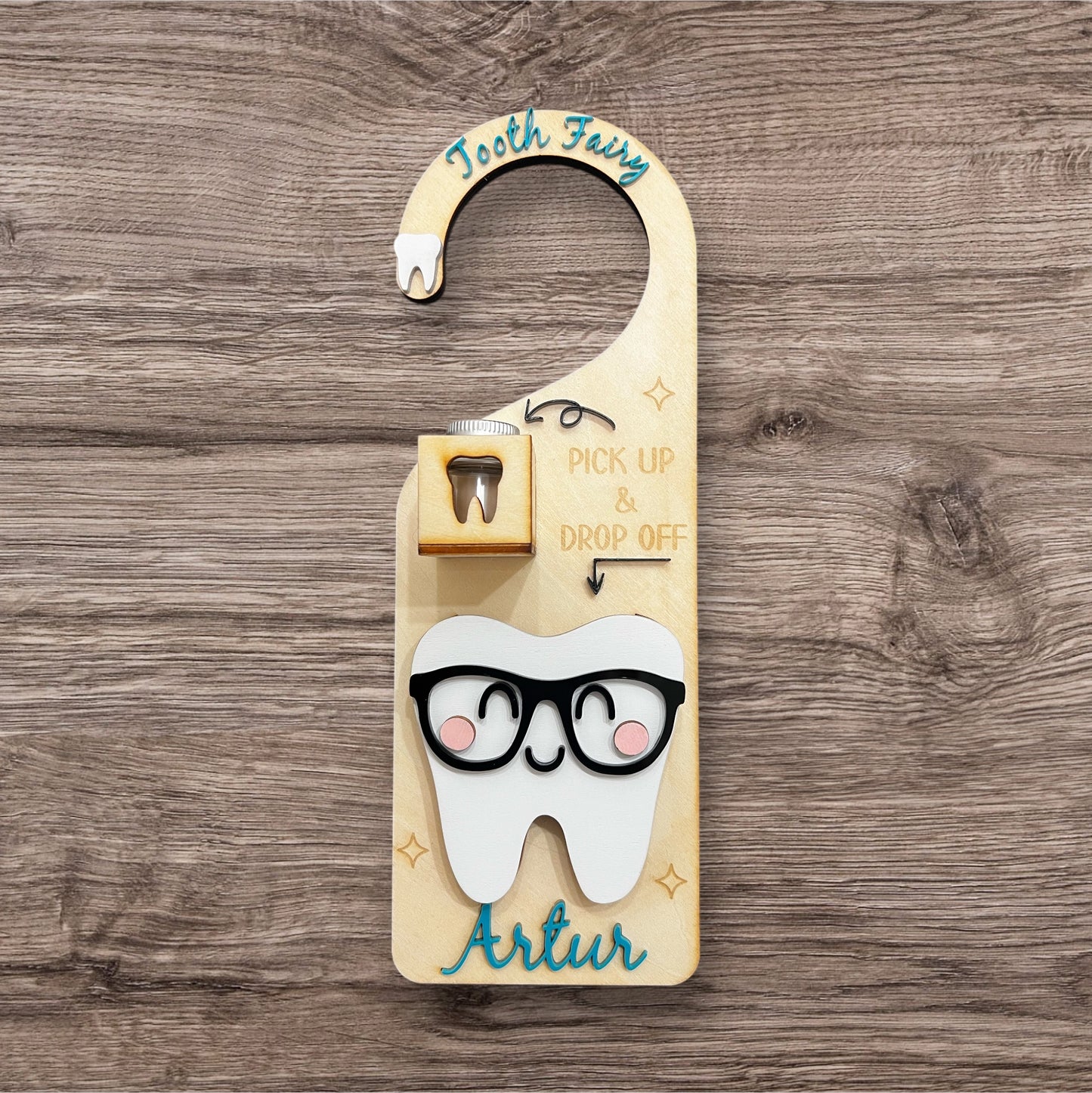 Personalized Tooth Fairy Door Hanger