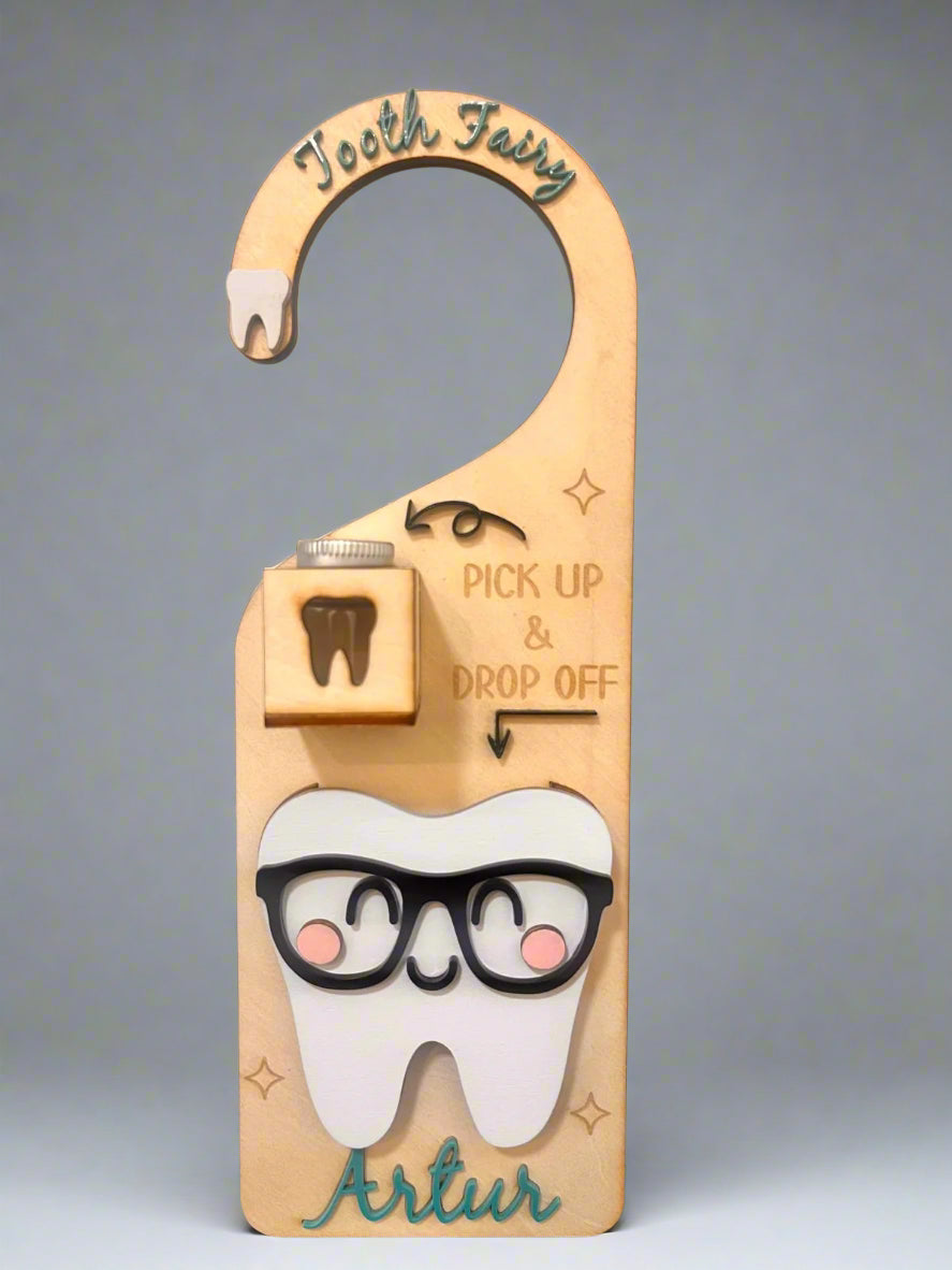 Personalized Tooth Fairy Door Hanger